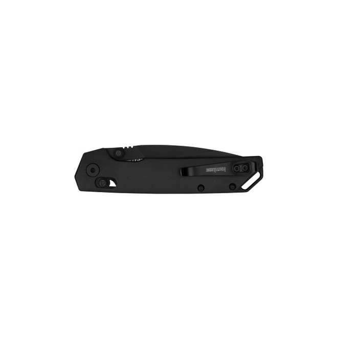 Kershaw Iridium Folding Knife Black Aluminum Handle D2 Plain Black Blade KS2038BLK 2 Kershaw Iridium Folding Knife Black Aluminum Handle D2 Plain Black Blade KS2038BLK - Image 2