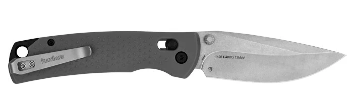 Kershaw Sequence Folding Knife DuraLock Stonewashed Blade Gray Handle 1426 2 Kershaw Sequence Folding Knife DuraLock Stonewashed Blade Gray Handle 1426 - Image 2