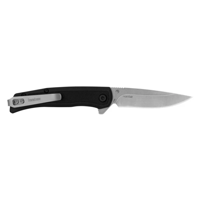 Kershaw Outfield Folding Knife Stonewashed 4Cr14 Blade Black Nylon Handle 1428 2 Kershaw Outfield Folding Knife Stonewashed 4Cr14 Blade Black Nylon Handle 1428 - Image 2