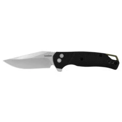 Kershaw Runoff Folding Knife 8Cr13MoV Satin Finish Black Nylon Handle 1429