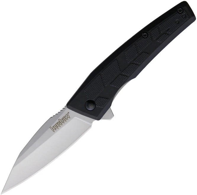 Discontinued Kershaw Rhetoric A/O Knife Black GFN Handle Plain Edge Bead Blast Blade 1342 1 Discontinued Kershaw Rhetoric A/O Knife Black GFN Handle Plain Edge Bead Blast Blade 1342