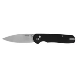 Kershaw Remnant D2 Stonewashed Black Micarta Folding Knife 2054