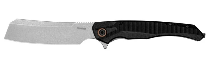 Kershaw Strata Folding Knife Black G10/Stainless Steel Handle D2 Cleaver Plain Edge 2078 1 Kershaw Strata Folding Knife Black G10/Stainless Steel Handle D2 Cleaver Plain Edge 2078