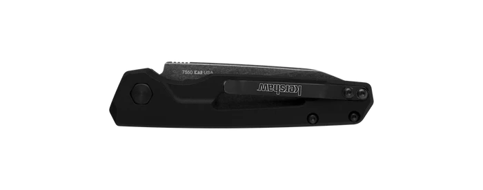 Kershaw Launch 11 Automatic Knife Black Alum Handle Plain Blackwash CPM 154 Blade 7550 3 Kershaw Launch 11 Automatic Knife Black Alum Handle Plain Blackwash CPM 154 Blade 7550 - Image 3