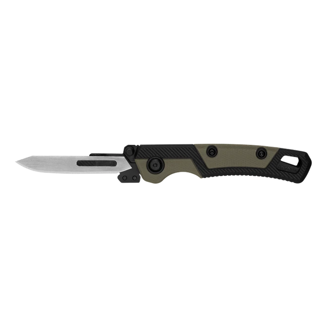 Kershaw Lonerock RBK 2 Folding Knife Tan/Black GFN Handle Drop Point 60A Plain Edge Satin Finish KS1891 1 Kershaw Lonerock RBK 2 Folding Knife Tan/Black GFN Handle Drop Point 60A Plain Edge Satin Finish KS1891