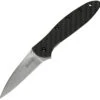 Kershaw Leek Carbon Fiber Handle 154CM Assisted Opening Pocket Knife 1660CF