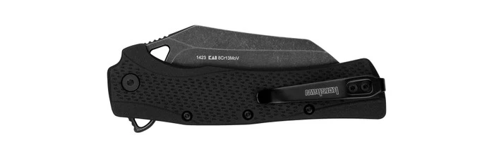 Kershaw Dawnstar Folding Knife Black GFN Handle 8Cr13MoV Hawkbill Plain Black Blade KS1423 1 Kershaw Dawnstar Folding Knife Black GFN Handle 8Cr13MoV Hawkbill Plain Black Blade KS1423