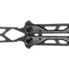 Kershaw Balanza Folding Butterfly Trainer Knife Blackwash Stainless Steel Handle/Blade Drop Point Plain Edge 4950TR
