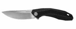 Discontinued Kershaw Tumbler Sub Frame Lock Flipper Knife Black G10 CF Handle Plain D2 SW Blade 4038
