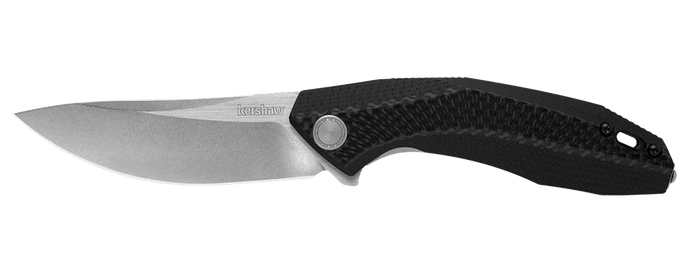 Discontinued Kershaw Tumbler Sub Frame Lock Flipper Knife Black G10 CF Handle Plain D2 SW Blade 4038 1 Discontinued Kershaw Tumbler Sub Frame Lock Flipper Knife Black G10 CF Handle Plain D2 SW Blade 4038