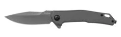 Kershaw Helitack Folding Knife Gray Stainless Steel Handle 8Cr13MoV Plain Edge 5570