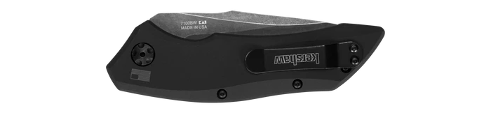 Kershaw Launch 1 Push Button Automatic Knife Black Aluminum Handle Plain CPM-154 Blade 7100BW 2 Kershaw Launch 1 Push Button Automatic Knife Black Aluminum Handle Plain CPM-154 Blade 7100BW - Image 2