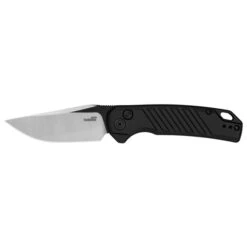 Kershaw Launch 23 Auto Knife Black Aluminum Handle 154CM Trailing Point Plain Edge 7305