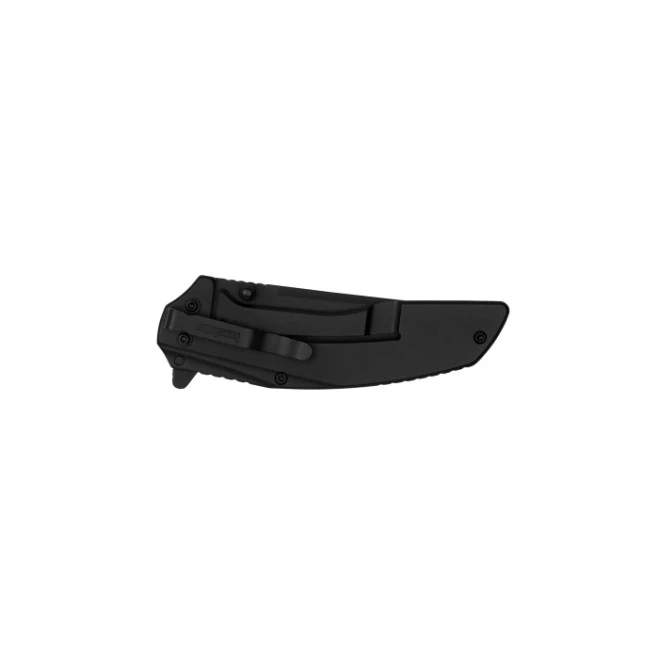 Kershaw Outright Folding Knife Black G10 Handle Serrated Black PVD 8Cr13MoV KS8320BLKST 3 Kershaw Outright Folding Knife Black G10 Handle Serrated Black PVD 8Cr13MoV KS8320BLKST - Image 3