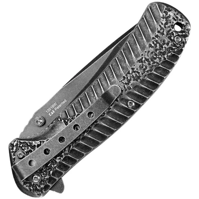 Kershaw Starter Blackwash Assisted Opening Blade Pocket Knife 1301BW 5 Kershaw Starter Blackwash Assisted Opening Blade Pocket Knife 1301BW - Image 5