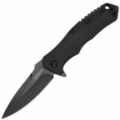 Kershaw RJ Pocket Tactical 3.0 Knife Black GFN Handle Stonewashed Handle 1987