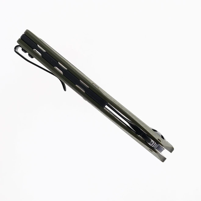 Kershaw Natrix Assisted Opening Green G10 Handle 8Cr13MoV Black Stonewash Blade Folding Knife KS7007OLBW 6 Kershaw Natrix Assisted Opening Green G10 Handle 8Cr13MoV Black Stonewash Blade Folding Knife KS7007OLBW - Image 6