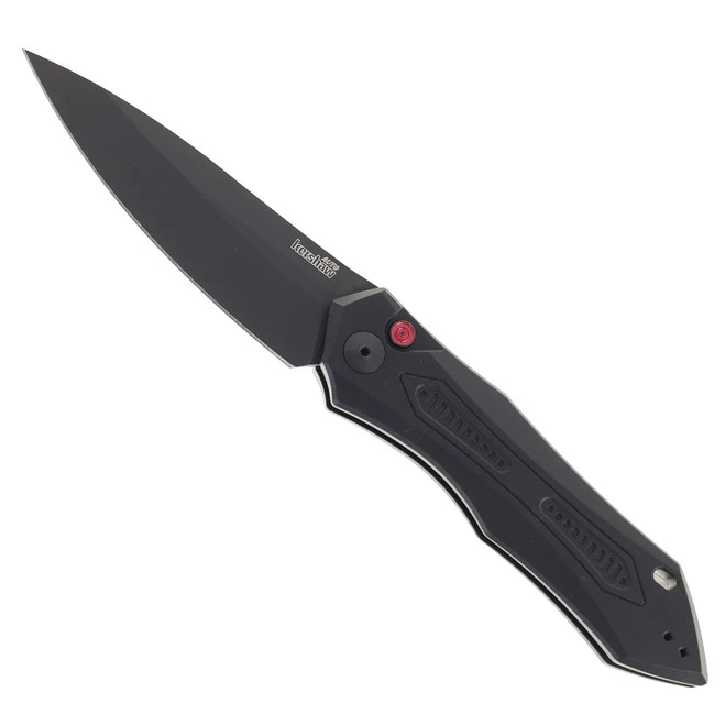 Kershaw Launch 6 Automatic Push Button Knife Black Aluminum Handle Plain Black CPM-154 Blade 7800BLK 1 Kershaw Launch 6 Automatic Push Button Knife Black Aluminum Handle Plain Black CPM-154 Blade 7800BLK