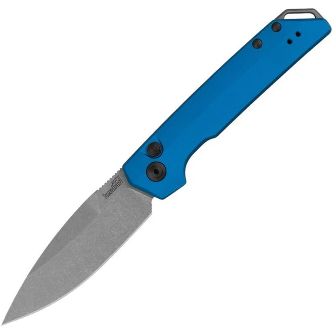 Kershaw Automatic Launch Iridium Blue Aluminum Handle Stonewash Magnacut Blade 7038BLU 1 Kershaw Automatic Launch Iridium Blue Aluminum Handle Stonewash Magnacut Blade 7038BLU