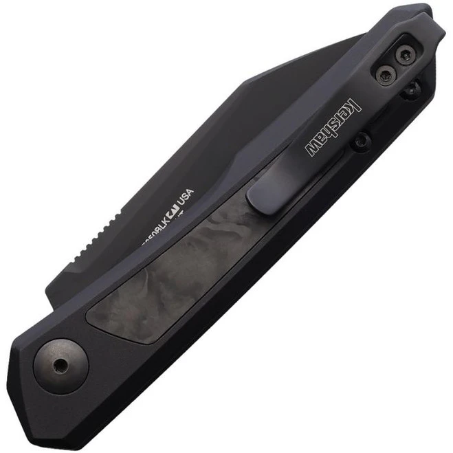 Kershaw Automatic Launch 20 Button Lock Carbon Fiber Handle DLC Coated CPM MagnaCut Blade Folding Knife KS7050BLK 2 Kershaw Automatic Launch 20 Button Lock Carbon Fiber Handle DLC Coated CPM MagnaCut Blade Folding Knife KS7050BLK - Image 2