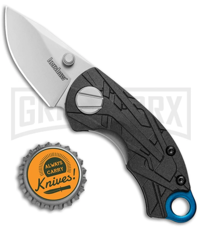 Kershaw Anso Aftereffect Liner Lock Knife Black FRN - Bead Blast 4 Kershaw Anso Aftereffect Liner Lock Knife Black FRN - Bead Blast - Image 4