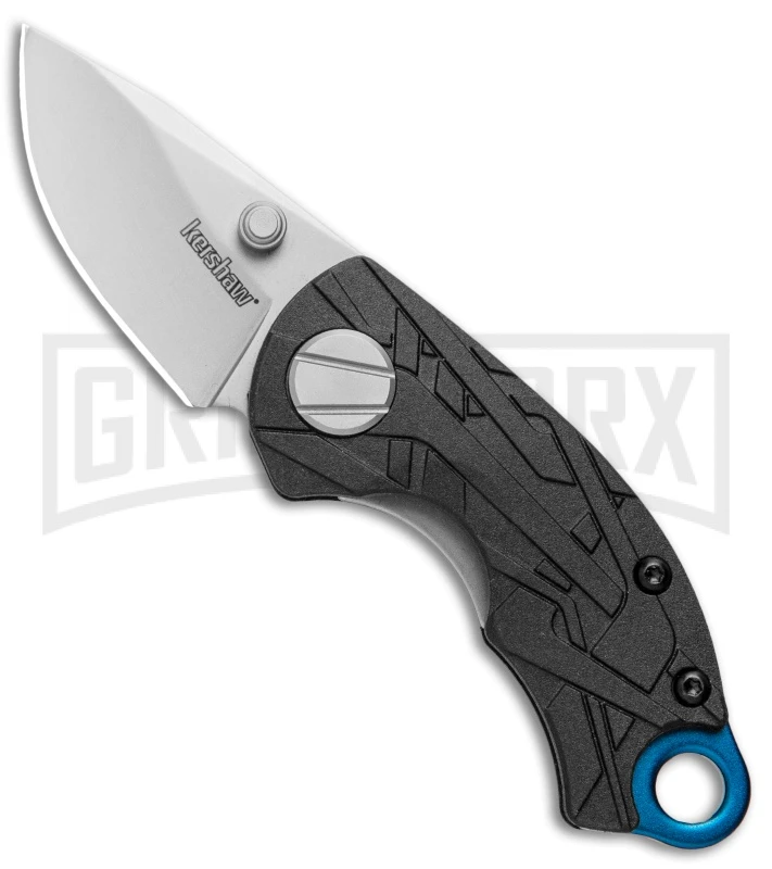 Kershaw Anso Aftereffect Liner Lock Knife Black FRN - Bead Blast 1 Kershaw Anso Aftereffect Liner Lock Knife Black FRN - Bead Blast
