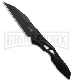 Kershaw Launch 13 Black Aluminum Automatic Knife - Black Plain