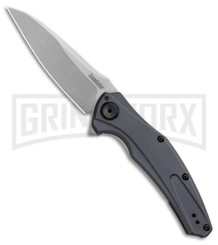 Kershaw Bareknuckle Sub Frame Lock Knife Gray Aluminum Stonewash 1 Kershaw Bareknuckle Sub Frame Lock Knife Gray Aluminum Stonewash