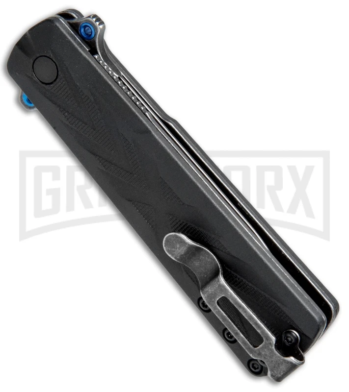 Kershaw Barstow Assisted Opening Knife Black GFN BlackWash Dagger 3 Kershaw Barstow Assisted Opening Knife Black GFN BlackWash Dagger - Image 3