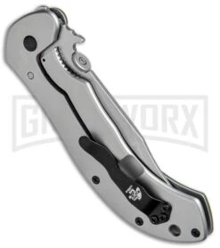 Kershaw Emerson CQC-10K Frame Lock Knife OD Green G-10 Stonewash 6 Kershaw Emerson CQC-10K Frame Lock Knife OD Green G-10 Stonewash -Grind worx Kershaw CQC 10K FL OD Green G 10 SW 6030 BHQ 52196 jr side large