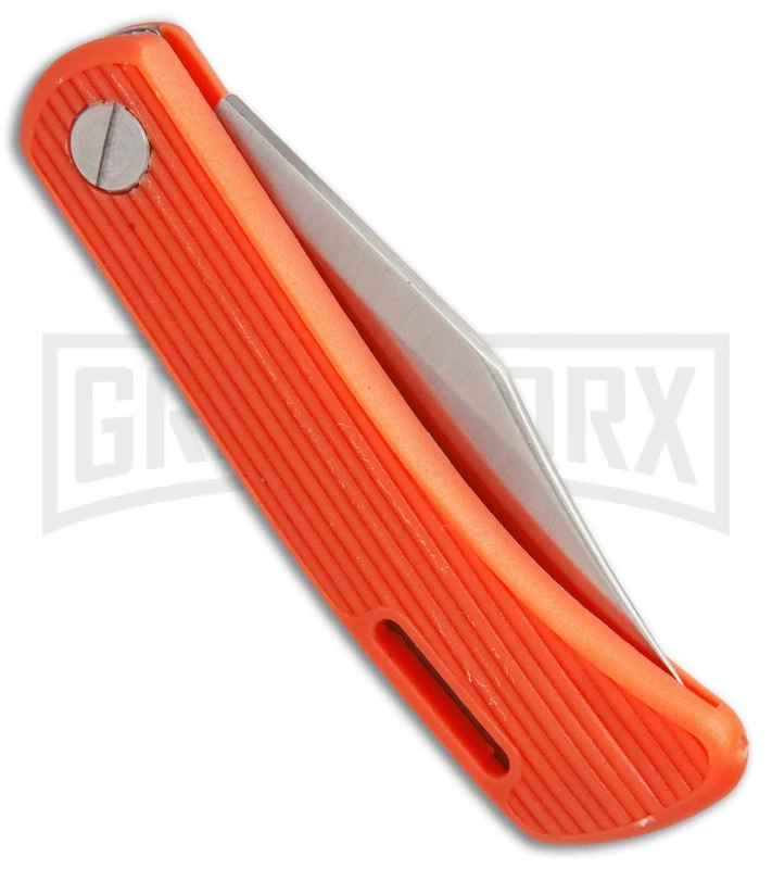 Kershaw D.W.O. Classic 3000 Orange Folding Knife - Satin Plain 3 Kershaw D.W.O. Classic 3000 Orange Folding Knife - Satin Plain - Image 3