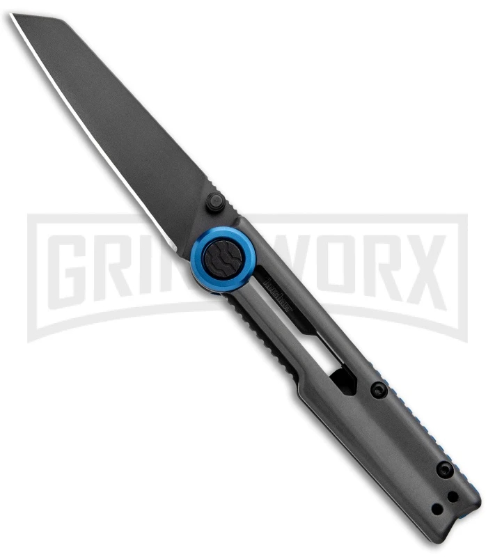 Kershaw Decibel Frame Lock Knife Gray Stainless Steel - Gray Titanium 1 Kershaw Decibel Frame Lock Knife Gray Stainless Steel - Gray Titanium