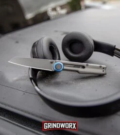 Kershaw Decibel Frame Lock Knife Gray Stainless Steel - Gray Titanium 9 Kershaw Decibel Frame Lock Knife Gray Stainless Steel - Gray Titanium -Grind worx Kershaw Decibel Frame Lock Knife Gray Stainless Steel Gray Ti 2045 BHQ 94085 kp headphones web large