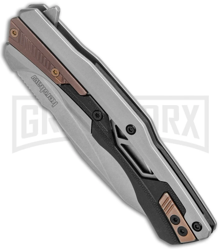 Kershaw Endgame Folding Knife - Stonewash Plain 2 Kershaw Endgame Folding Knife - Stonewash Plain - Image 2