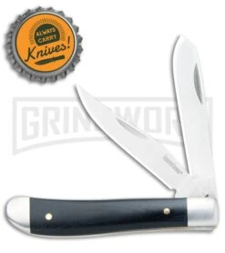 Kershaw Gadsden Slip Joint Knife Black G-10 - 2.75" Satin 7 Kershaw Gadsden Slip Joint Knife Black G-10 - 2.75" Satin -Grind worx Kershaw Gadsden SJ Black G 10 Satin 4381 BHQ 106049 jr bottlecap large 1