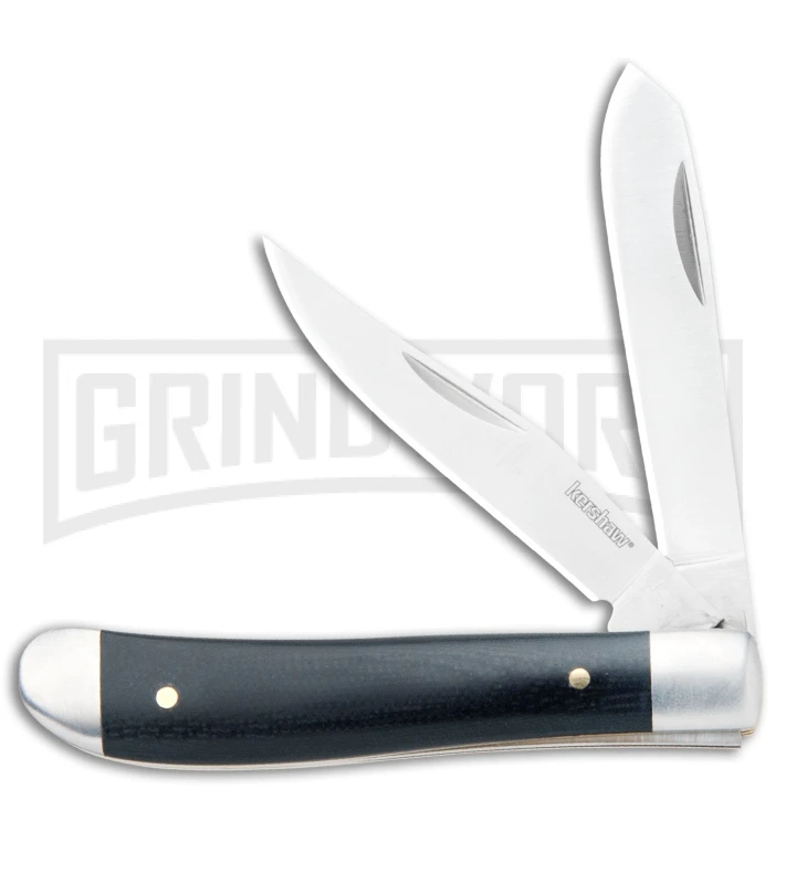Kershaw Gadsden Slip Joint Knife Black G-10 - 2.75" Satin 1 Kershaw Gadsden Slip Joint Knife Black G-10 - 2.75" Satin