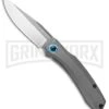 Kershaw Highball Frame Lock Knife Gray Stainless Steel Satin D2