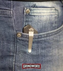 Kershaw Injection 3.5 Folding Knife - Bead Blast Plain -Grind worx Kershaw Injection 3.5 Liner Lock Knife Bead Blast 3830 BHQ 14794 kp in pocket web large