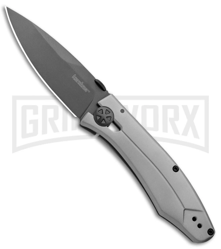 Kershaw Innuendo Frame Lock Knife Gray Black 3440 1 Kershaw Innuendo Frame Lock Knife Gray Black 3440