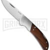 Kershaw Wood Lockback Knife - Satin Plain
