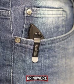 Kershaw Launch 1 Bronze Aluminum Automatic Knife - Blackwash Plain 12 Kershaw Launch 1 Bronze Aluminum Automatic Knife - Blackwash Plain -Grind worx Kershaw Launch 1 Automatic Knife Black Aluminum BlackWash 7100BW BHQ 27374 kp in pocket web large 6