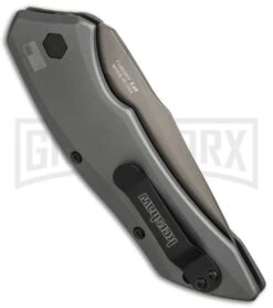 Kershaw Launch 1 Gray Automatic Knife - Gray DLC Plain 9 Kershaw Launch 1 Gray Automatic Knife - Gray DLC Plain -Grind worx Kershaw Launch 1 Gray Alum Gray DLC 7100GRY BHQ 68949 jr side large