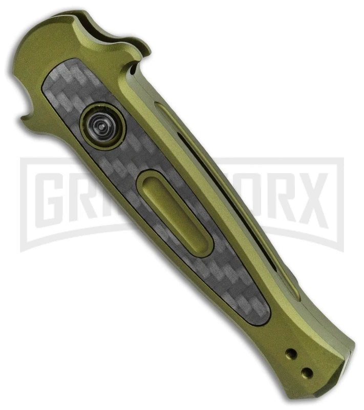Kershaw Launch 12CA Legal OD Green Automatic Knife - SW Plain 2 Kershaw Launch 12CA Legal OD Green Automatic Knife - SW Plain - Image 2