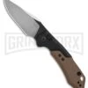 Kershaw Launch 19 Black Aluminum/Brown G-10 Automatic Knife - Two-Tone Plain