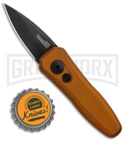 Kershaw Launch 4 Bronze Automatic Knife CA Legal - Black Plain 11 Kershaw Launch 4 Bronze Automatic Knife CA Legal - Black Plain -Grind worx Kershaw Launch 4 CA Legal Auto Bronze Black 7500EBBLK BHQ 82252 jr bottlecap large