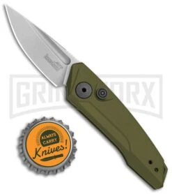 Kershaw Launch 9 OD Green Automatic Knife CA Legal - Stonewash Plain 7 Kershaw Launch 9 OD Green Automatic Knife CA Legal - Stonewash Plain -Grind worx Kershaw Launch 9 Auto OD Green Working KER7250OLSW BHQ 113298 jr bottlecap large 1