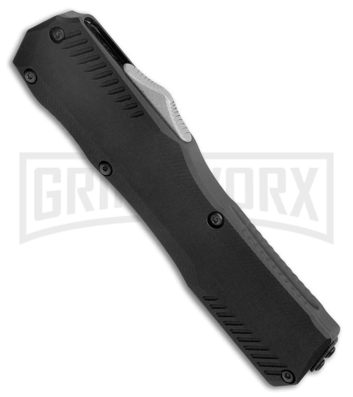 Kershaw Livewire Black Aluminum D/A OTF Automatic Knife - SW Plain 2 Kershaw Livewire Black Aluminum D/A OTF Automatic Knife - SW Plain - Image 2