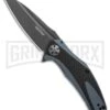 Kershaw Natrix Sub-Frame Lock Knife Blue G-10/Carbon Fiber Gray