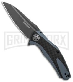 Kershaw Natrix Sub-Frame Lock Knife Blue G-10/Carbon Fiber Gray