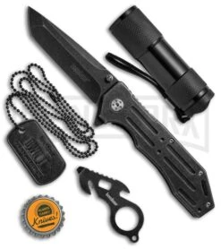 Kershaw Own It 4-Pack Knife & Tool Set -Grind worx Kershaw Own It Pack 4 Piece Knife Tool Set KS1304BX BHQ 55573 jr bottlecap large